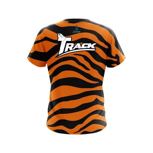 Track Tiger Stripes CoolWick Bowling Jersey - Image 2