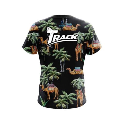 Track Tropical Camel CoolWick Bowling Jersey - Image 2