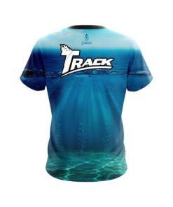 Alternative view of Track Underwater Abyss CoolWick Bowling Jersey