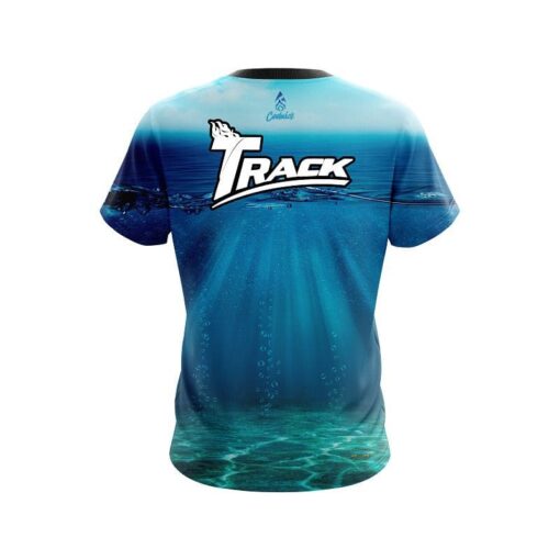Track Underwater Abyss CoolWick Bowling Jersey - Image 2