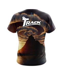 Alternative view of Track Volcano Alley CoolWick Bowling Jersey