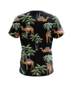 Alternative view of Plain Tropical Camel CoolWick Bowling Jersey