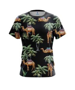 Plain Tropical Camel CoolWick Bowling Jersey