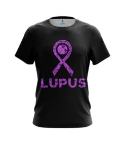 Plain World Lupus Cancer Awareness 4 CoolWick Bowling Jersey