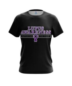 Plain World Lupus Cancer Awareness 5 CoolWick Bowling Jersey