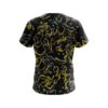 Plain Yellow Flowing Fluid CoolWick Bowling Jersey - Image 2