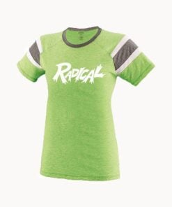 Radical Women's Sizzle Lime White Bowling T-Shirt