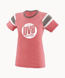 Dv8 Women's Marauder Red White Bowling T-Shirt