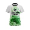 Roto Grip Green ink Splash CoolWick Bowling Jersey