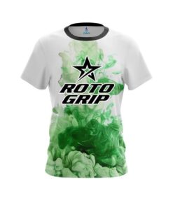 Roto Grip Green ink Splash CoolWick Bowling Jersey