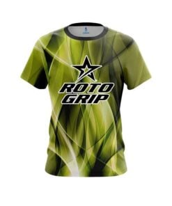 Roto Grip Wavy Yellow Swirl  CoolWick Bowling Jersey