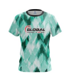 900 Global Chevron Green CoolWick Bowling Jersey