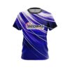 900 Global Deep Blue Stripes CoolWick Bowling Jersey