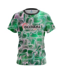 900 Global Green Exotic Motion CoolWick Bowling Jersey