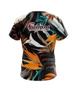 Alternative view of 900 Global Tropical Hawaiian CoolWick Bowling Jersey