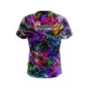 900 Global Liquid Hypno Swirl CoolWick Bowling Jersey - Image 2