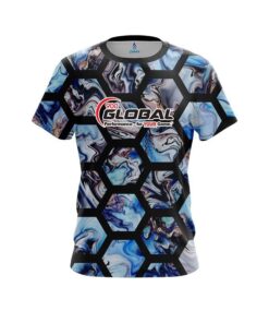 900 Global Marble Hex CoolWick Bowling Jersey