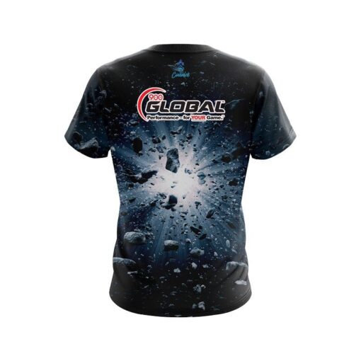 900 Global Meteor shower CoolWick Bowling Jersey - Image 2