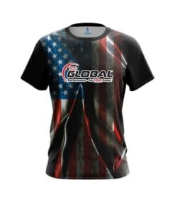 900 Global Old Glory CoolWick Bowling Jersey