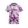 900 Global Purple Paint Splash CoolWick Bowling Jersey