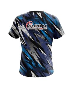 Alternative view of 900 Global Retro Zig Zag CoolWick Bowling Jersey