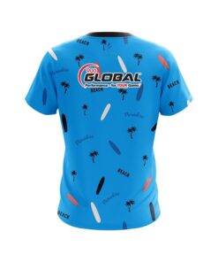 Alternative view of 900 Global Paradise Palms CoolWick Bowling Jersey