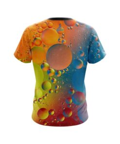 Alternative view of Plain Air Bubbles CoolWick Bowling Jersey