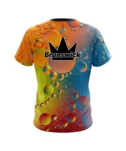 Alternative view of Brunswick Air Bubbles CoolWick Bowling Jersey