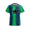 Brunswick Blue And Green Tie Dye CoolWick Bowling Jersey