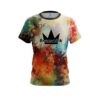 Brunswick Colorful Painted Canvas Grunge CoolWick Bowling Jersey