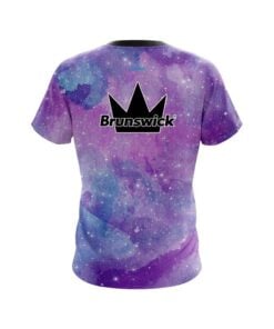 Alternative view of Brunswick Cosmic Galaxy CoolWick Bowling Jersey
