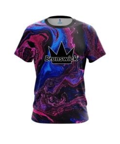 Brunswick Cotton Candy Marble CoolWick Bowling Jersey