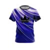 Brunswick Deep Blue Stripes CoolWick Bowling Jersey