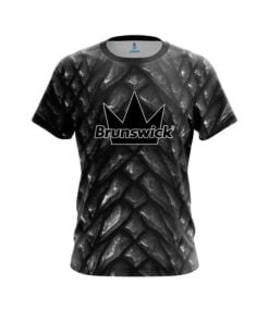Brunswick Black Dragon Scales CoolWick Bowling Jersey