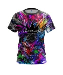 Brunswick Liquid Hypno Swirl CoolWick Bowling Jersey