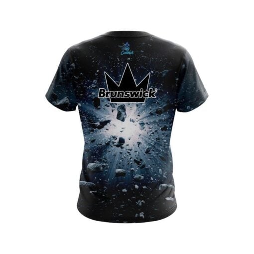 Brunswick Meteor shower CoolWick Bowling Jersey - Image 2