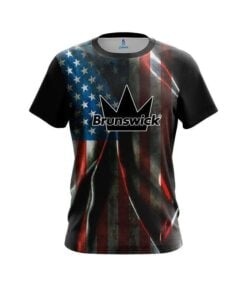 Brunswick Old Glory CoolWick Bowling Jersey