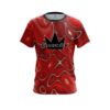 Brunswick Psychedelic Red Flow CoolWick Bowling Jersey