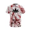 Brunswick Red Paint Splash CoolWick Bowling Jersey - Image 2