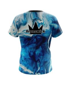 Alternative view of Brunswick Sea Splash CoolWick Bowling Jersey