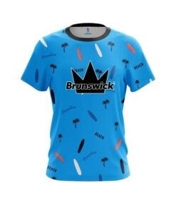 Brunswick Paradise Palms CoolWick Bowling Jersey