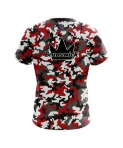 Alternative view of Brunswick Tactical Camo CoolWick Bowling Jersey