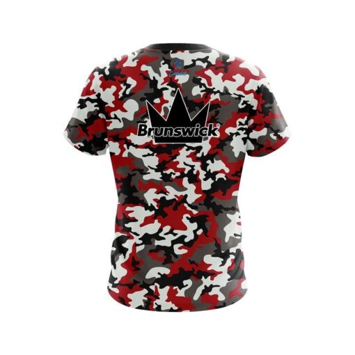 Brunswick Tactical Camo CoolWick Bowling Jersey - Image 2