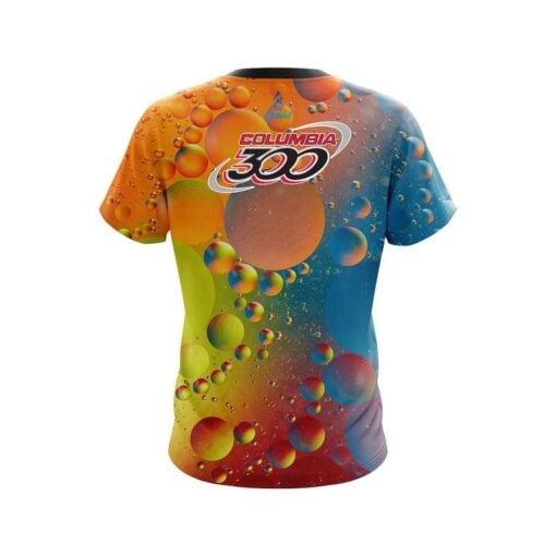 Columbia 300 Air Bubbles CoolWick Bowling Jersey - Image 2
