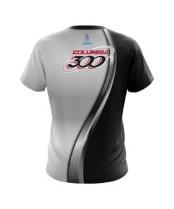Alternative view of Columbia 300 Black And Silver Helix CoolWick Bowling Jersey
