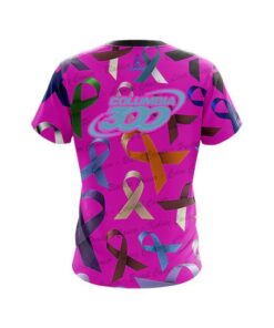 Alternative view of Columbia 300 Cancer Sucks CoolWick Bowling Jersey
