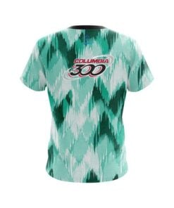 Alternative view of Columbia 300 Chevron Green CoolWick Bowling Jersey