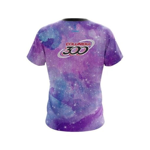 Columbia 300 Cosmic Galaxy CoolWick Bowling Jersey - Image 2