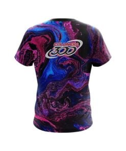 Alternative view of Columbia 300 Cotton Candy Marble CoolWick Bowling Jersey