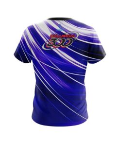 Alternative view of Columbia 300 Deep Blue Stripes CoolWick Bowling Jersey